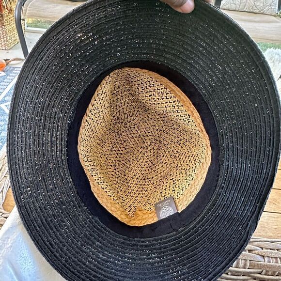 Vince Camuto Straw Sun Hat O/S - Picture 5 of 6